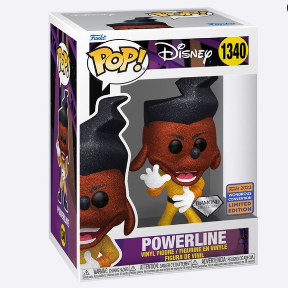 Loungefly WonderCon Exclusive Powerline Eye to Eye Glow Mini Backpack and Pop! - Picture 6 of 6